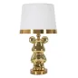 LAMPA STOŁOWA MIŚ ZŁOTY 30X54 cm